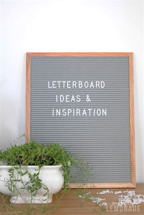 Clever Letterboard Inspiration And Ideas Making Lemonade