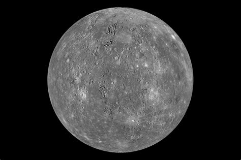 Mercury 1st Planet From Sun Smallest Planet Structure Geography