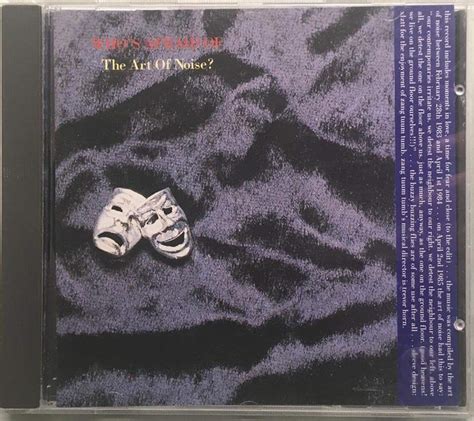 Cd The Art Of Noise Whos Afraid Of The Art Of Noise 1984 Germany