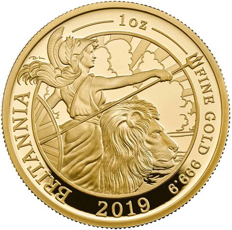 Gold Ounce 2019 Britannia Proof Coin From United Kingdom Online