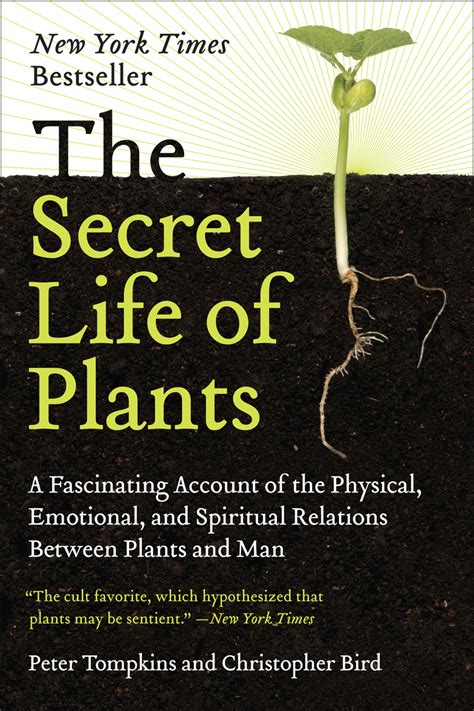 The Secret Life Of Plants By Peter Tompkins And Christopher Bird Book