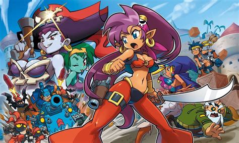 Shantae Rottytops Risky Boots Sky Tinkerbat And 4 More Shantae