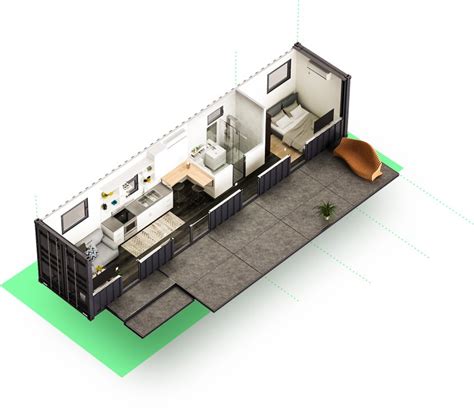 Photo 7 Of 19 In 9 Shipping Container Home Floor Plans That Maximize