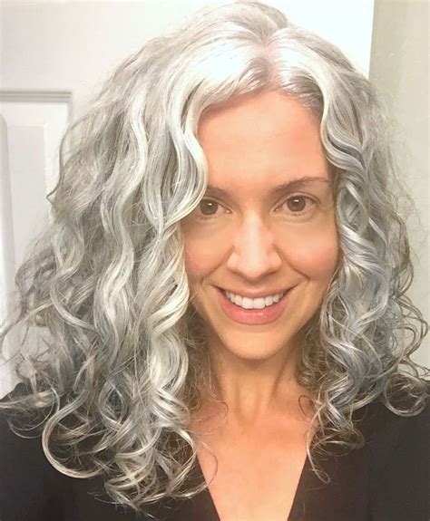 pin by rochelle schattner on hair and beauty long gray hair silver white hair grey curly hair