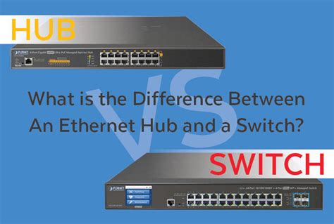 Difference Between Network Switch And Hub 1de