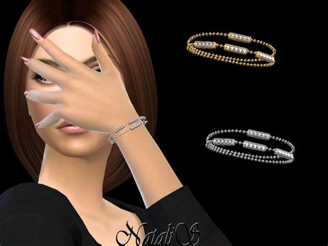 Natalisdiamond Bar Bracelets The Sims 4 Catalog