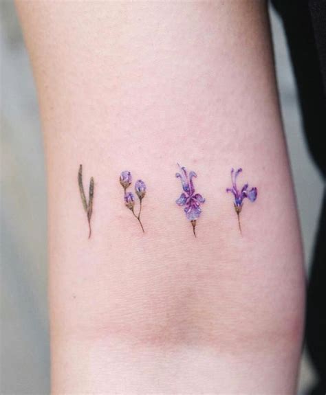 Detailed Flower Tattoo Idea Delicate Tattoo Subtle Tattoos Unique