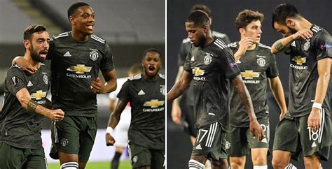 On Pitch Manchester United 20 21 Away Kit Green Or Grey Footy