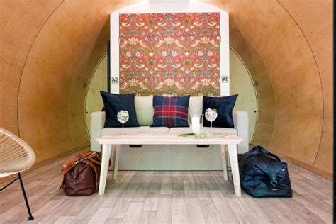 Further Space At Glenarm Castle Ocean View Luxury Glamping Pods Ballymena Camping à Glenarm