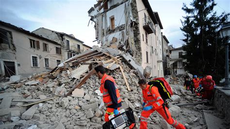 At Least 38 Dead As Strong Earth Quake Rocks Central Italy