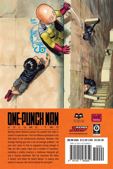 One Punch Man Volume 2 Mangamanga Uk Manga Shop Uk