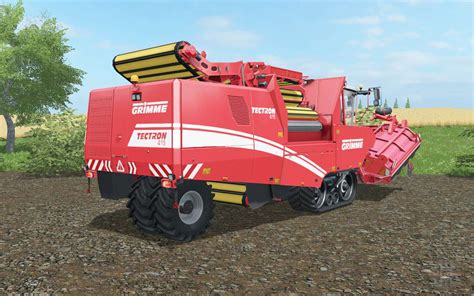 Grimme Tectron 415 Working Width 9m For Farming Simulator 2017