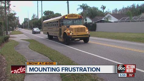 School Bus Troubles In Hillsborough County Youtube