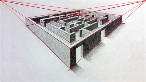 Easy 2 Point Perspective Drawing At Getdrawings Free Download