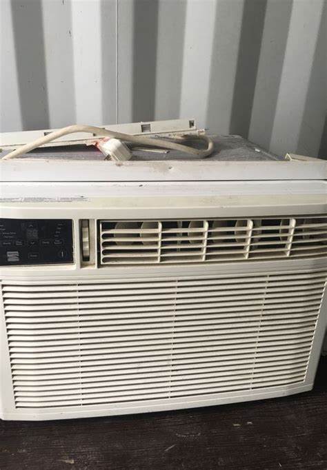 A window of fewer than 25 inches wide or opens at lower than 15 inches can't fit a standard air conditioner. Kenmore Air Conditioner Heater 220 volt for Sale in San ...