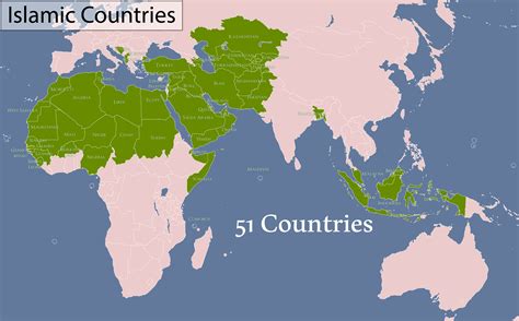 Islamic Countries Modern Political Division Of Muslim Lands Harakact