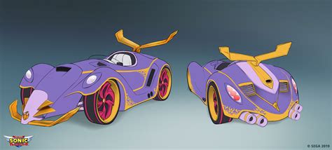 Jake Bullock Team Sonic Racing Concept Art