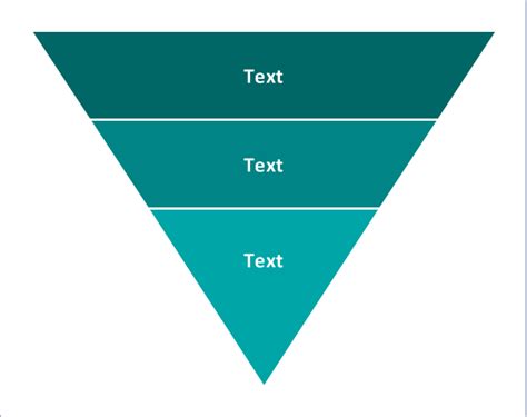 3 Level 3d Pyramid Diagram Template Pyramid Diagrams Vector