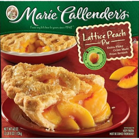 Marie Calendar Frozen Pie