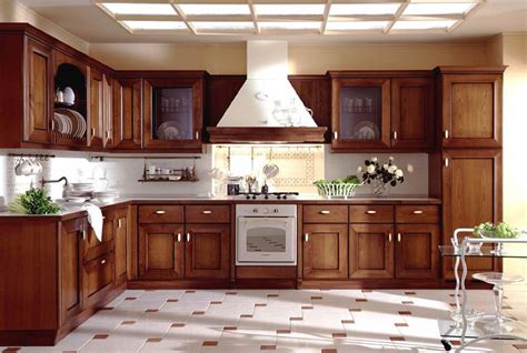 Place these along the wall, beside each other. Kitchen Cabinet Color Ideas, Brown Paint Colors For Kitchen Cabinets With Beautiful Ceramic Tile ...