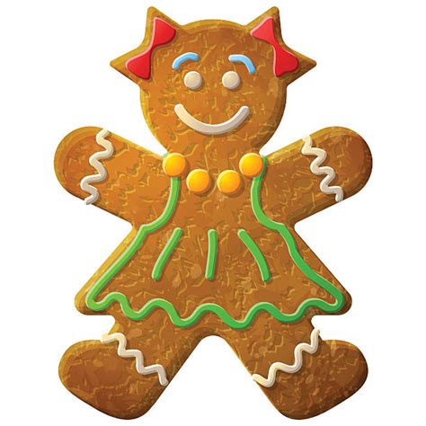 Royalty Free Gingerbread Woman Clip Art Vector Images And Illustrations Istock