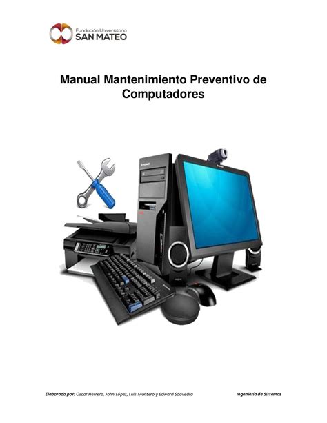 Diagnóstico de computadores, sistemas operativos windows y office de microsoft. Calaméo - Manual De Mantenimiento Preventivo De Computadores