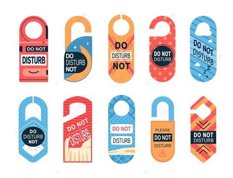 Do Not Disturb Room Service Bed Busy Please Png And Vector With