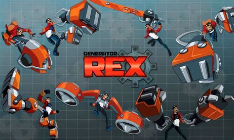 Generator Rex ☬ Beyblade Characters Cartoon Characters Cartoon