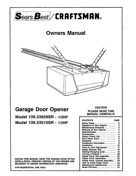 Garage Door Opener Wiring