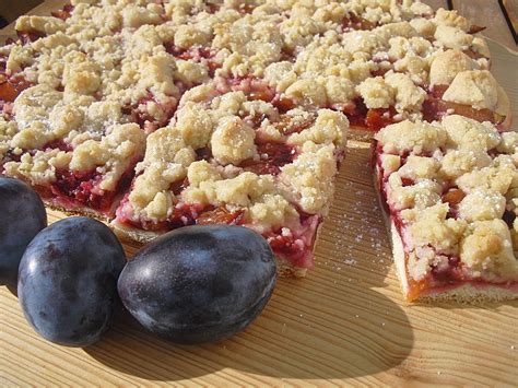 Pflaumenhefekuchen mit Streuseln Chefkoch