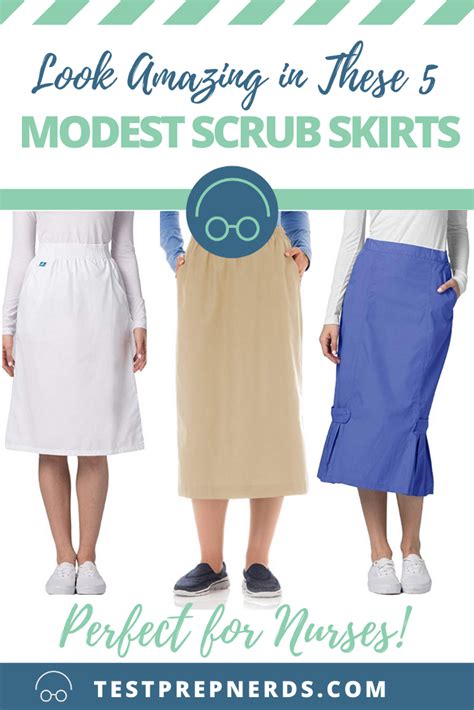 Look Amazing In These 5 Modest Scrub Skirts For Nurses And Other Working