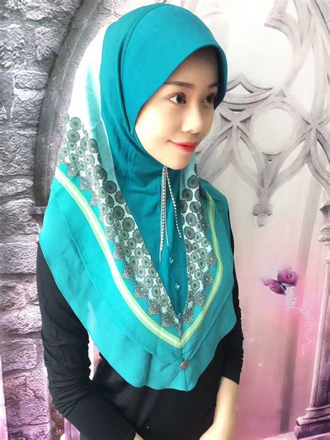 10pcsbag Printed 2017 Muslim Hijab Fashion Scarf Elegant Malaysia Arab