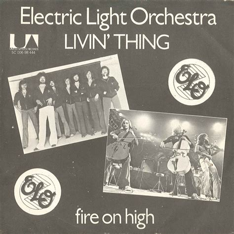 Electric Light Orchestra Livin Thing Vinyl 7 45 Rpm Single