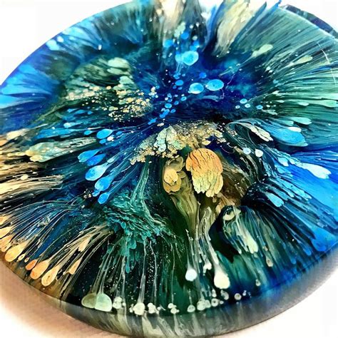 It give me the most interesting colorful shadows in my studio when i hold it up to a window. Be sure to follow these incredible resin artists to learn ...