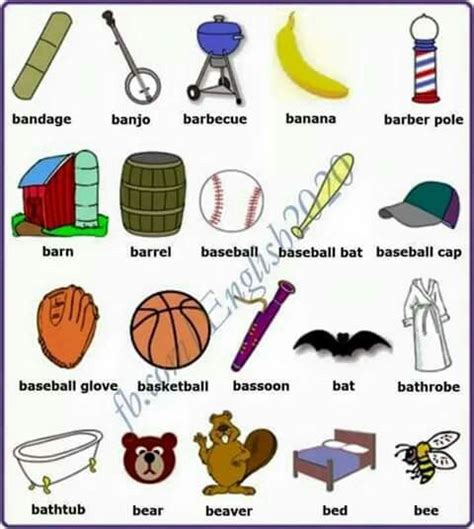 English Vocabulario Baseball Glove Learn English Kids Rugs