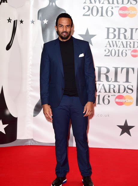 Craig David Looked Very Sharp In Blue On The Red Carpet The Brits