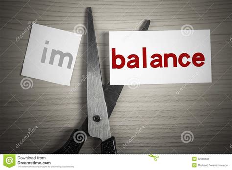 Balance Or Imbalance Symbol Businessman Turns Cubes And Changes The