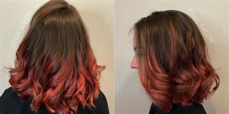 Dusty Rose Balayage By Educator And Stylist Hilary Using Elumen From Kao Hilary Dusty Rose