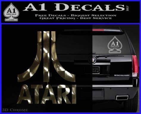 Atari Decal Sticker Full A1 Decals