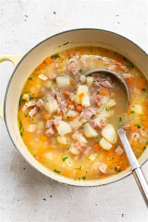 Ham And Potato Soup Dairy Free Salt And Lavender