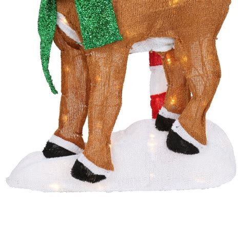 Rudolph The Red Nosed Reindeer Pre Lit Yard Art 32 Rudolph With North My Quick Buy