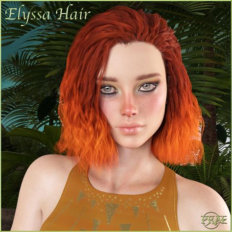 Prae Elyssa Hair For G8 Daz Daz3d下载站
