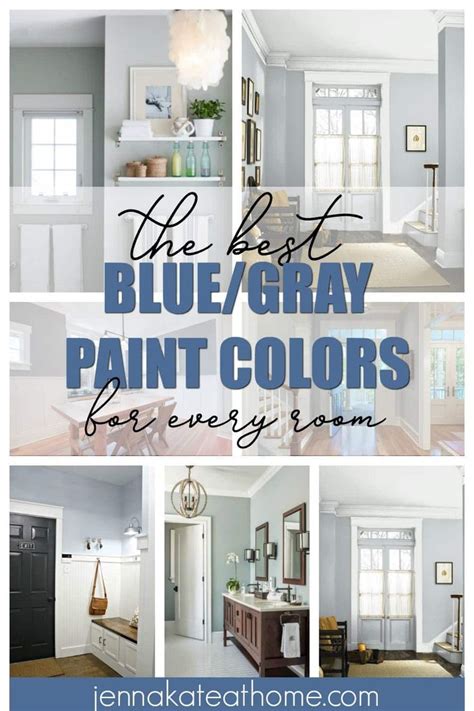 The Best Blue Gray Paint Colors And Most Popular Jenna Kate At