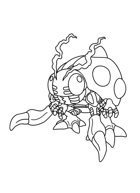 Digimon Coloring Pages To Print Coloring Pages