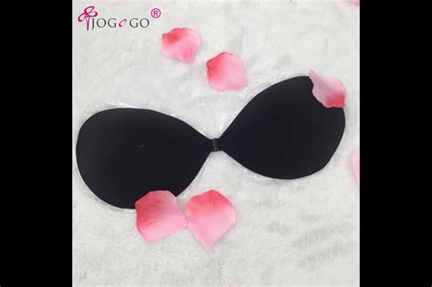 sexy women breast enlargement bra front open strapless silicone adhesive mature hot sexy nude