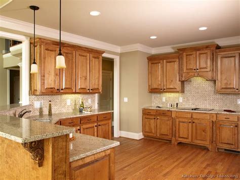 What color backsplash looks good with oak cabinets? 100 best oak kitchen cabinets ideas decoration for ...