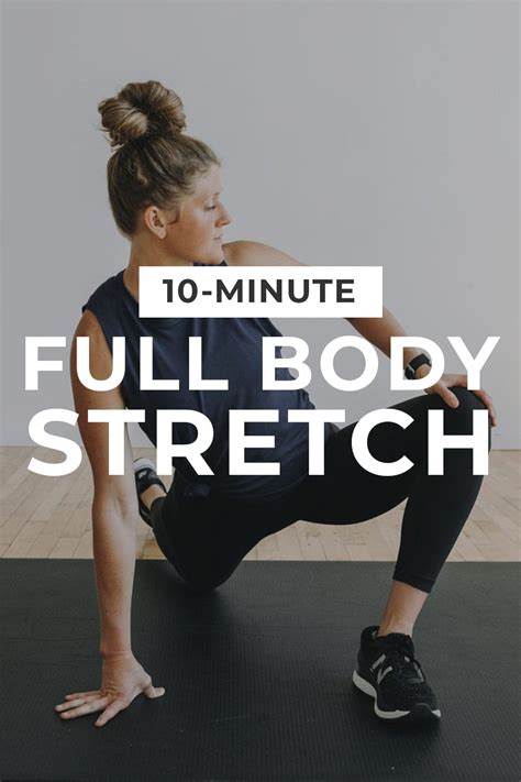 10 Minute Full Body Stretch Routine Video Nourish Move Love