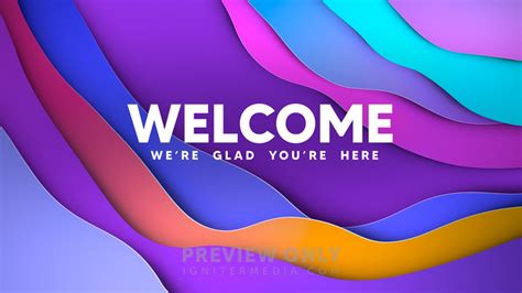 Waveflow Welcome Title Graphics Life Scribe Media