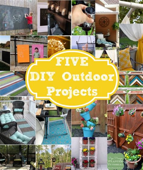 Five Do It Yourself Outdoor Project Ideas Home Stories A
