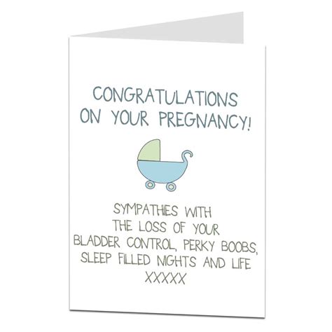 Huge collections of congratulations messages for pregnancy for you to personalized your greeting card. Funny Congratulations On Your Pregnancy Card | LimaLima.co.uk